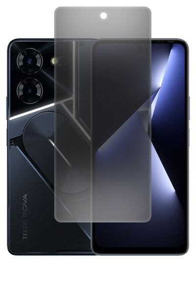 Phonextra واقي شاشة تكنو بوفا 5 برو 5 جي ماتي للخصوصية نانو فليت، مرن وغير قا...