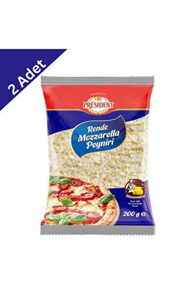 President Rende Mozzarella (200 g) x2 Adet - Kusursuz Erime ve Profesyonel Sunum