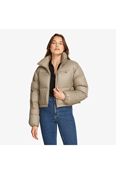 Calvin Klein Jeans Kadın Gri Mont