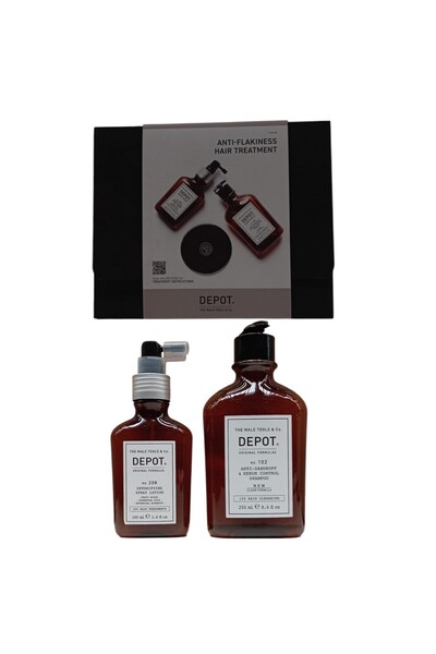 DEPOT Καταναλωτικό κιτ C Σετ Depot: 100 Καθαριστικό μαλλιών Νο. 102, Βοτανικό...