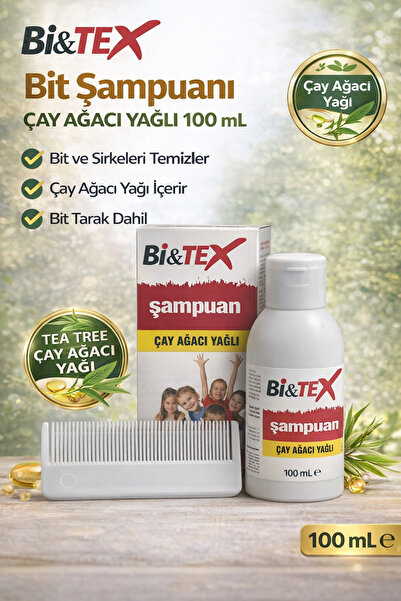 Bitex Bit Şampuanı TEA TREE OIL 100ML