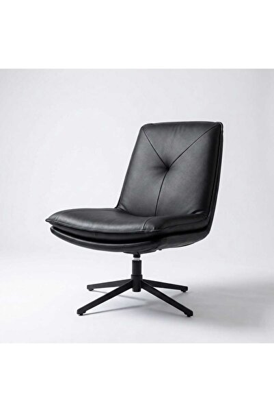 Arnohome A modernly designed swivel recliner, upholstered in luxurious and co...