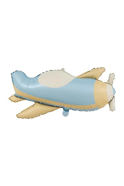 baloanepetrecere.ro Pastel airplane foil balloon 78x42 cm