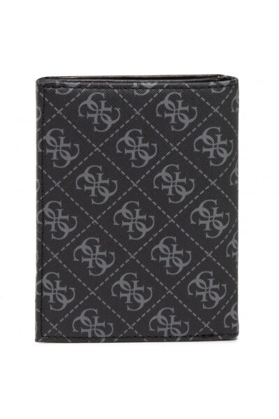 Guess Guess, Dan, Υφασμάτινο Πορτοφόλι, Μικρό, Μαύρο, Για Άνδρες