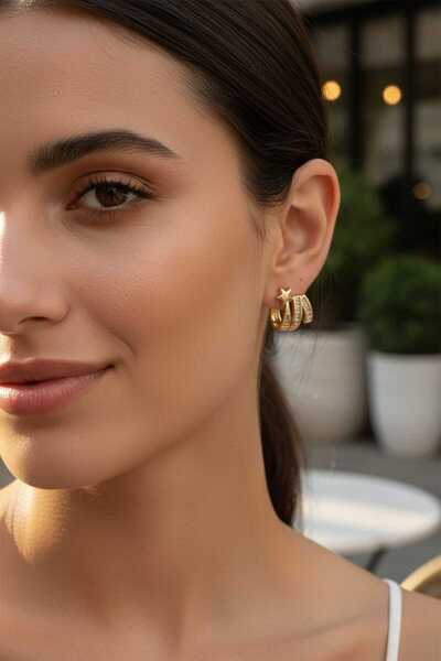 Aware Time Non-Tarnish Steel Earrings