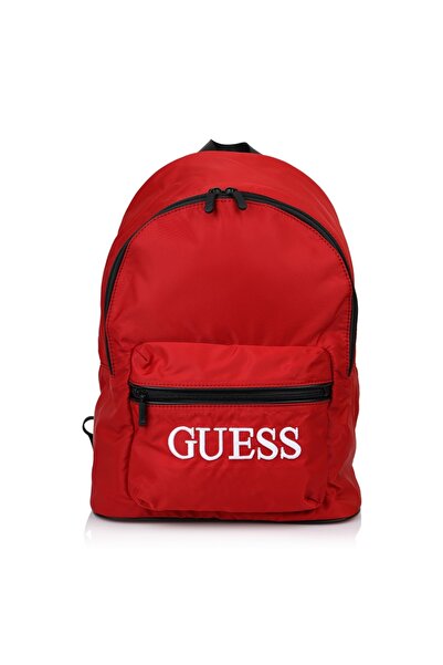 Guess Guess, Quatro, Υφασμάτινο Σακίδιο Πλάτης, Κόκκινο, Για Άνδρες, 16/31 x ...