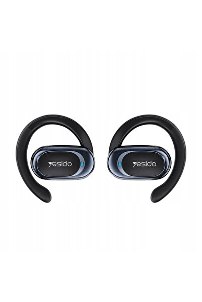 Yesido Casti wireless open-ear YSP13, LED, 600mAh, negru