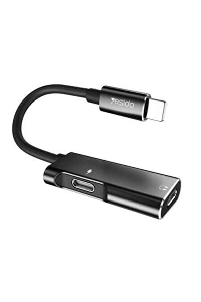 OEM Adaptor audio Dac de la Lightning la 2x Lightning, S510, negru