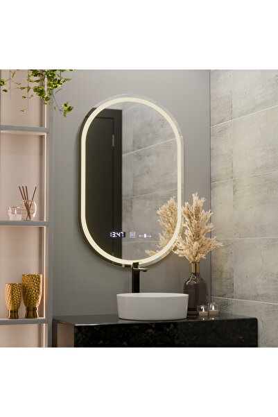 Alessandro DESIGN Oglinda LED Ovala, 60x80cm, Eminence MotionGlow Marcello, S...