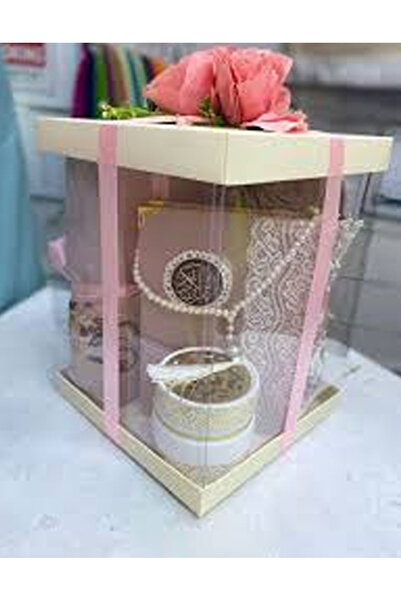 Gerenic طقم هدايا إيمانية، يُعرف عادةً باسم "بوكس رمضان"، ويحتوي على عدة عناص...