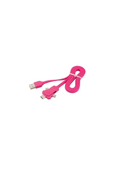 SOHO Micro USB, Type C, Lightning 3 in 1 Rotating Cable