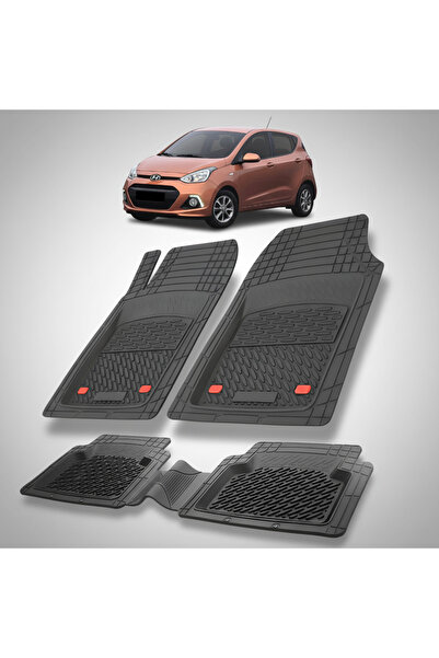 TEAMCAR Χαλάκια αυτοκινήτου Hyundai i10 2013-2016 - Χαλάκι δαπέδου από καουτσ...