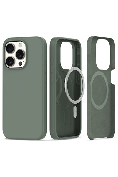 Evia High Protection MagSafe Case for Apple iPhone 15 Pro Max, Silicone, Prec...