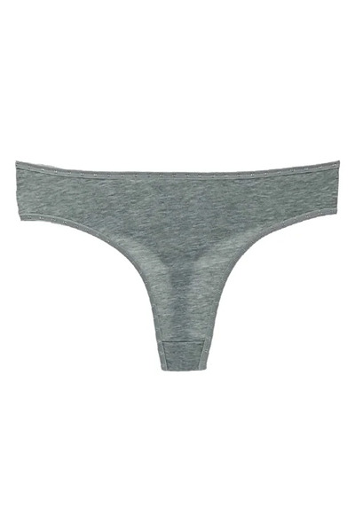 YOYYO Cotton Heart Elastic Basic Women's Thong Panties
