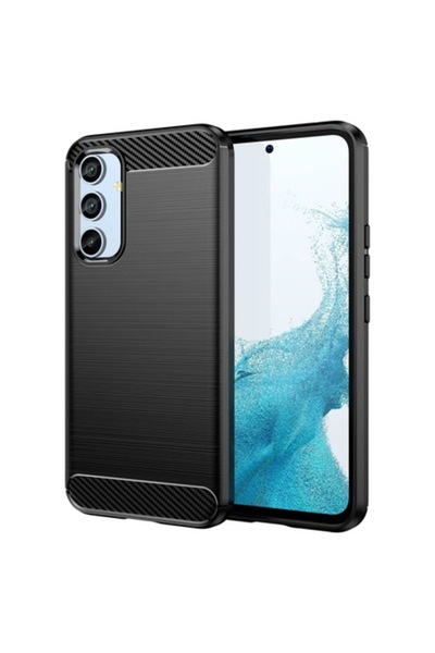 Evia Carcasă de înaltă protecție pentru Samsung Galaxy A54 A546, carbon, rezi...