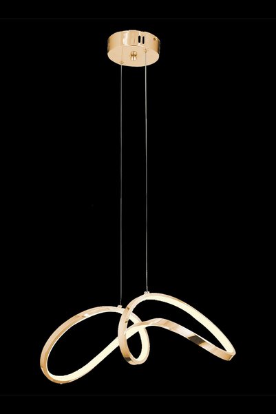 Ünal Aydınlatma Sonsuz 80 cm Gold LED Sarkıt Avize
