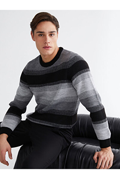 LC Waikiki Sparkling Choices from Shining Store Zero Roba Striped Men's Knitw...