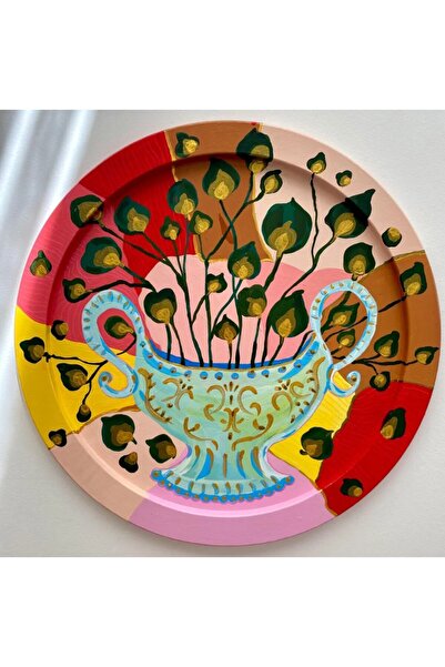 ECLE.CO Money Flower Table Tray