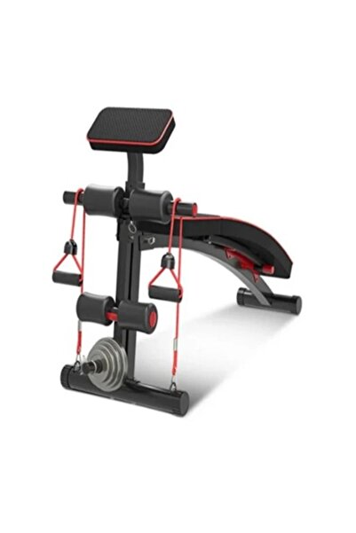 Generic مقعد متعدد الاستخدامات مصمم لتدريبات القوة، وتمارين البطن، وتمارين ال...