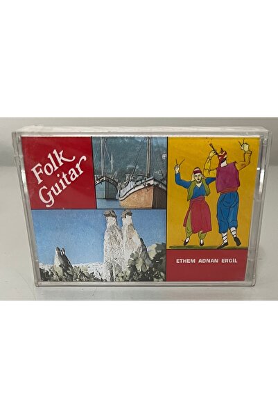 Mega Müzik إيثيم عدنان إرجيل غيتار شعبي تركي 1 كاسيت جيلاتيني جديد تمامًا