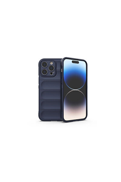 eco port iPhone 15 Pro Max Case Optimum Silicone - Navy Blue