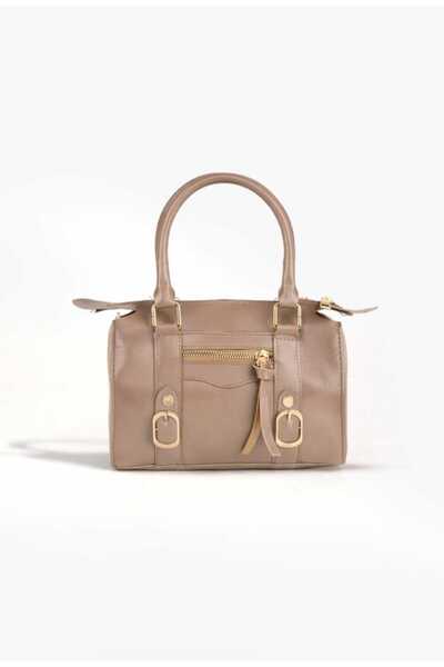 ÖZÜM ÇANTA Women's Handbag and Shoulder Bag Mink