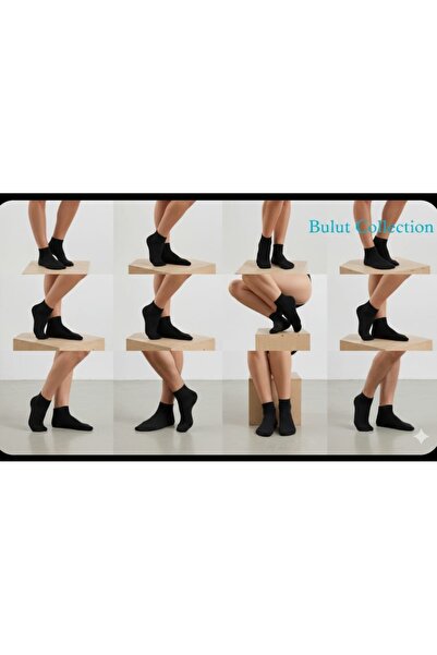 BULUT COLLECTION Socks Black Soft Unisex Socks 3-Pack