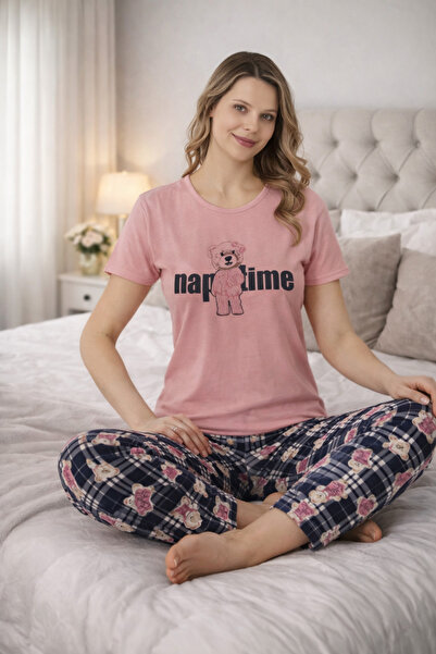 Rüyam Women's Short Sleeve Pajama Set