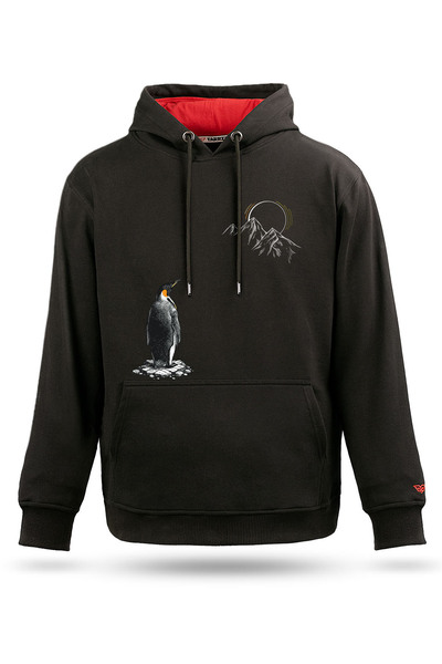 Tarrzzcom Unisex Design Hooded Sweatshirt - Nihilistic Penguin Design Hooded ...
