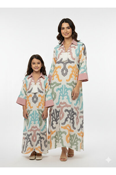 THOGUE جلابية كويتي الام والبنت