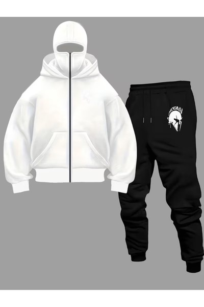 Flaubert -SET DE TRENING UNISIX NINJA CU MASCA DE ZI MĂRITĂ CU FERMUAR CARDIG...