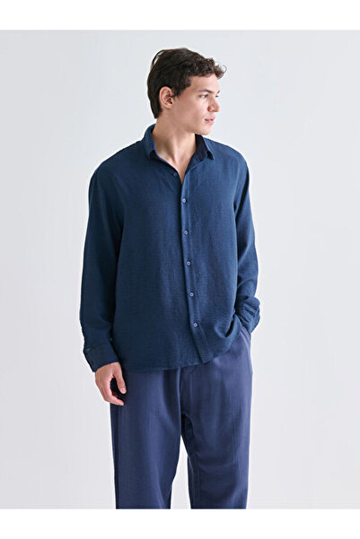 LC Waikiki Quality Parts from Çelebi Store Standard Fit Long Sleeve Men's Shirt