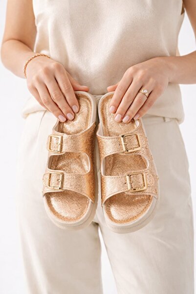 Slipcat Women's Double Buckle Anatomical-Orthopedic Daily Slippers - Comforta...