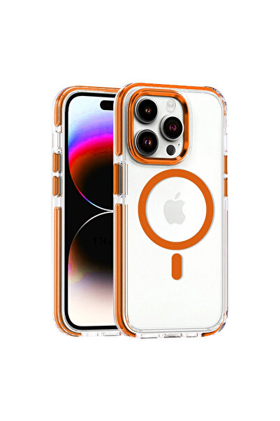eco port iPhone 15 Pro Max Bella Magsafe Cover - Orange