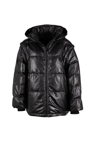 mauritius Women's 2 in 1 Leather Winter Jacket 2.0 by Black G2WEloisa