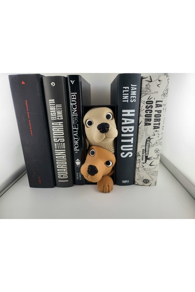 The Plasti Book Holder Dog Sweet Dog Figure