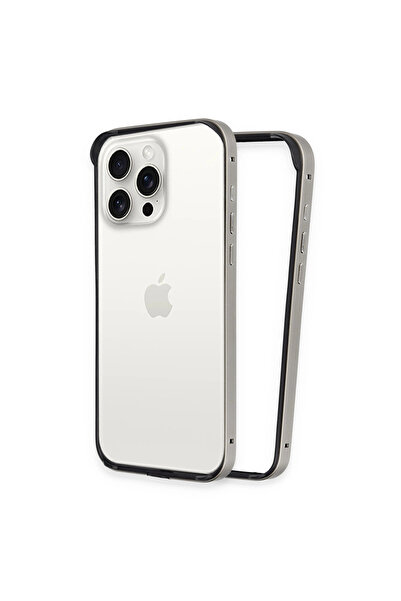 eco port غطاء حماية جوكو آيفون 15 برو ماكس لاند - رمادي تيتان