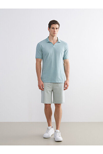 LC Waikiki Ανδρικό σορτς Green Standard Fit