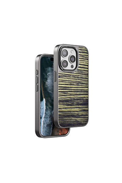 eco port iPhone 14 Pro Wave Cover - Dark Brown