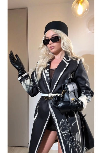 Pretty Women's jacket with print