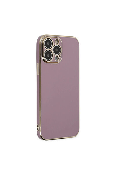eco port Iphone 14 pro case volet silicone - purple