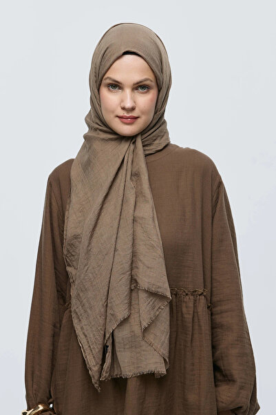 AMİNENESİL Modakaşmir Aya Shawl Earth Color