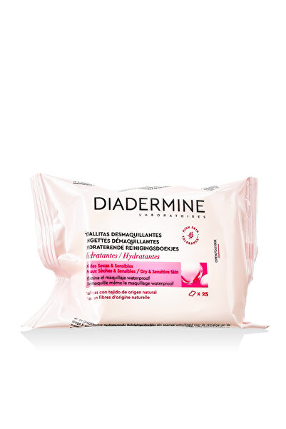 Diadermine Șervețele de curățare hidratante Laboratoires 25 buc