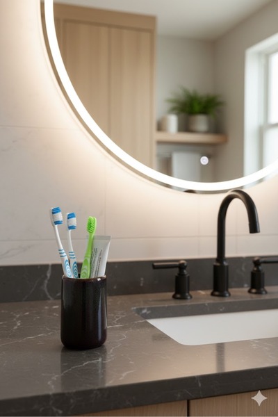 English Home Bilbao Diş Fırçalık Koyu Yeşil