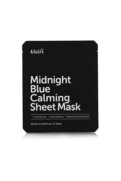 Dear Klairs Μάσκα προσώπου Klairs Midnight Blue για καταπράυνση 25 ml