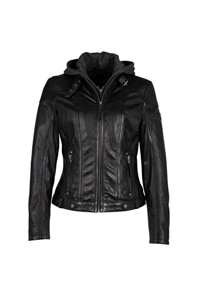 mauritius Cacey Women's Black Leather Jacket