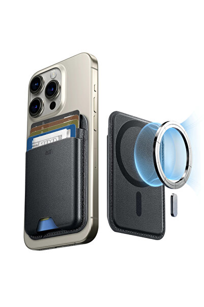 ESR Portofel MagSafe Wallet Boost premium pentru 4 carduri, negru