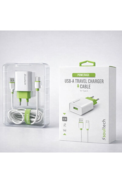 Çerçi Teknoloji Powerage 10W Type-C Şarj Adaptörü + USB-A Type-C Kablo Hızlı ...