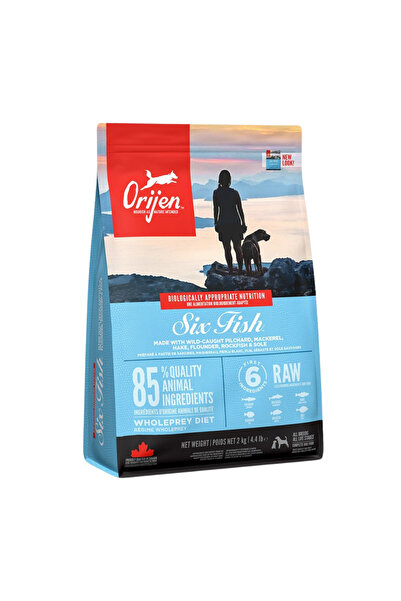 Orijen Six Fish Dry Food for Dogs 2kg