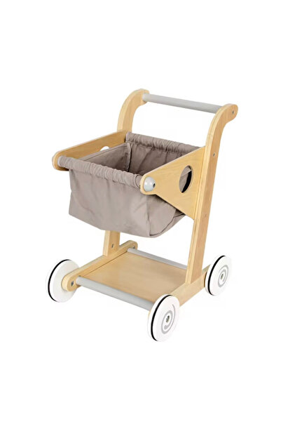 Denn Store Stroller, Wooden Push walker, Supermarket cart for children 45 cm ...
